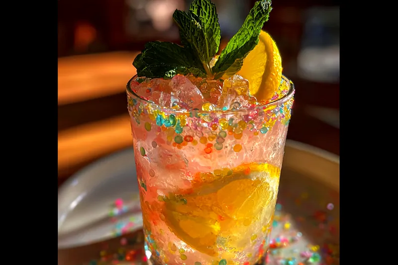 Fresh ingredients for Magical Sparkling Lemonade