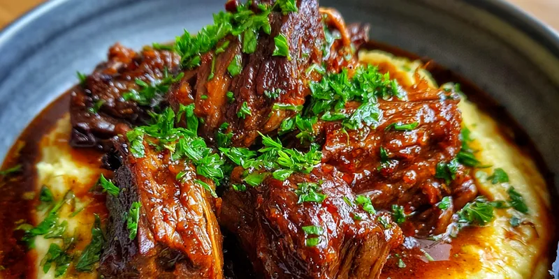 Maple Bourbon Glazed Ribs