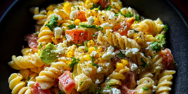 Mexican Corn Pasta Salad