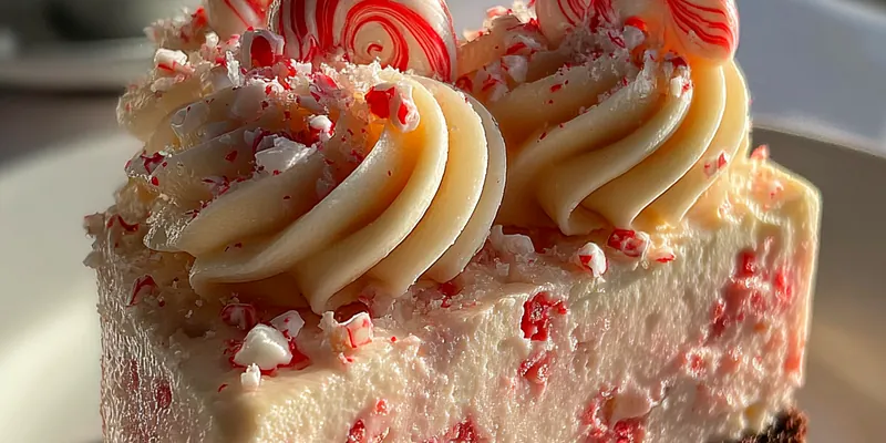 No-Bake Peppermint Cheesecake Delight
