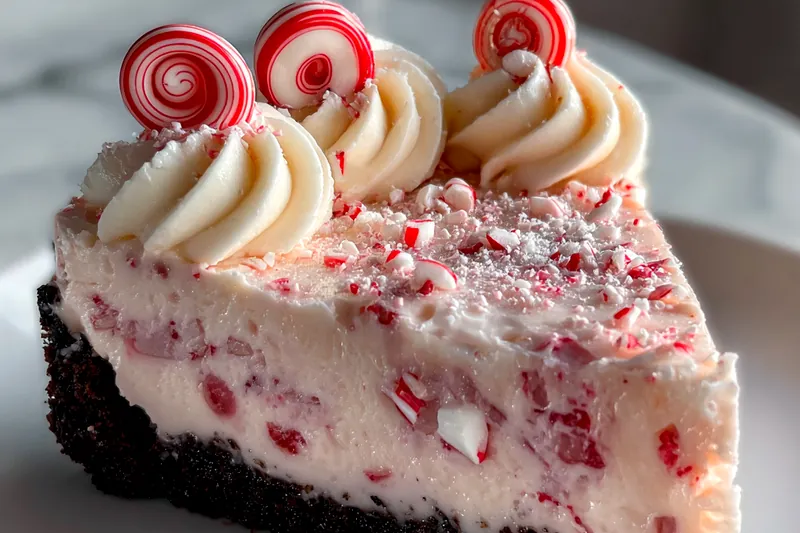 Fresh ingredients for No-Bake Peppermint Cheesecake Delight