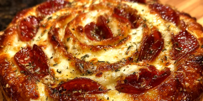 Pepperoni Cheese Spiral Delight