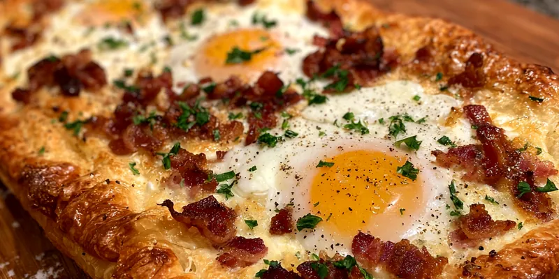 Puff Pastry Egg Delight