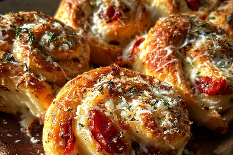 Cooking process for Quick Pepperoni Rolls