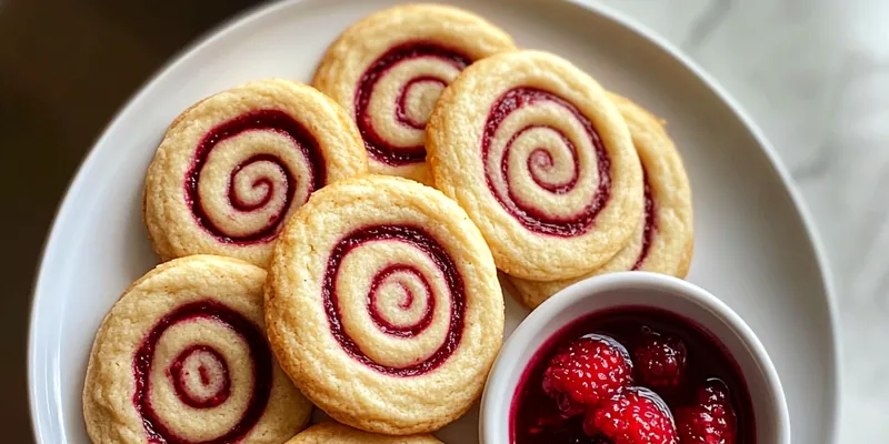 Irresistible Raspberry Swirl Cookies