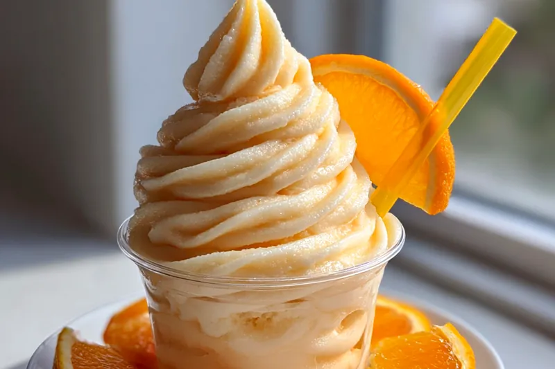 Cooking process for Refreshing Orange Whip