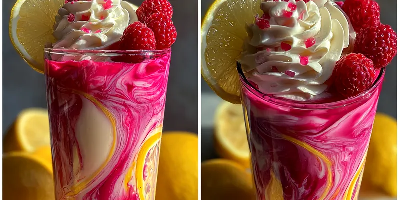 Refreshing Pink Lemonade Drink