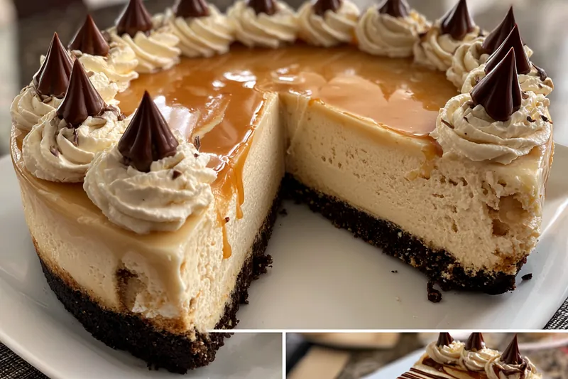 Fresh ingredients for Rich Espresso Cheesecake Delight