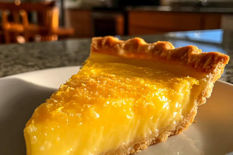 Fresh ingredients for Salted Honey Whiskey Pie