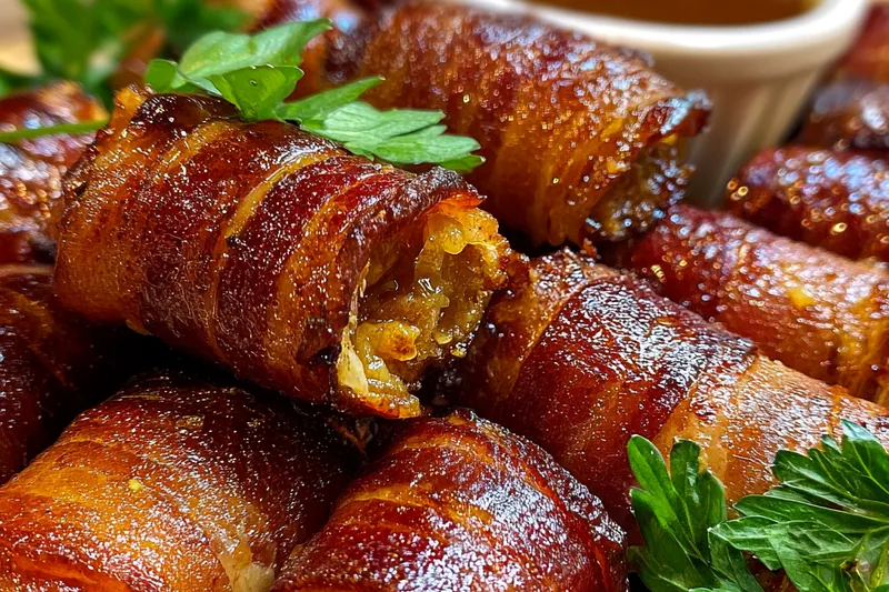 Fresh ingredients for Savory Bacon Wrapped Delights