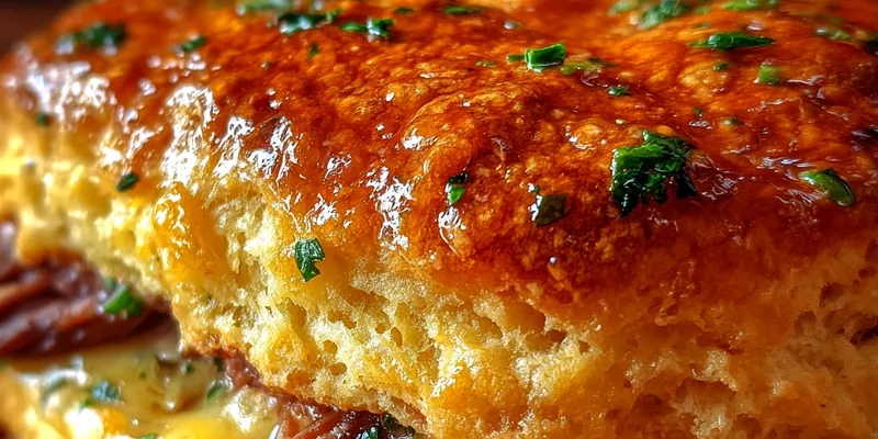 Savory Beef Biscuit Sliders