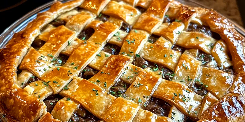 Savory Quebec Beef Pie