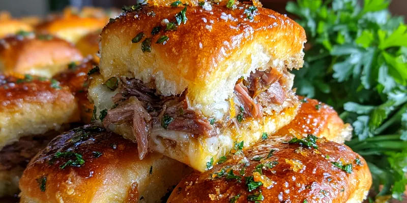Savory Beef Sliders Delight