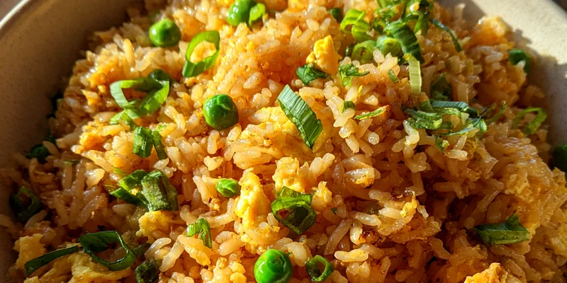 Savory Garlic Fried Rice