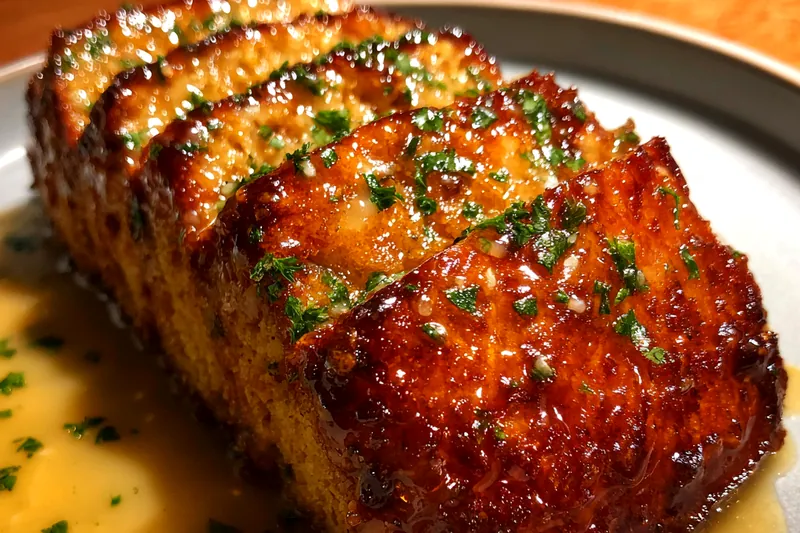 Fresh ingredients for Savory Garlic Parmesan Loaf