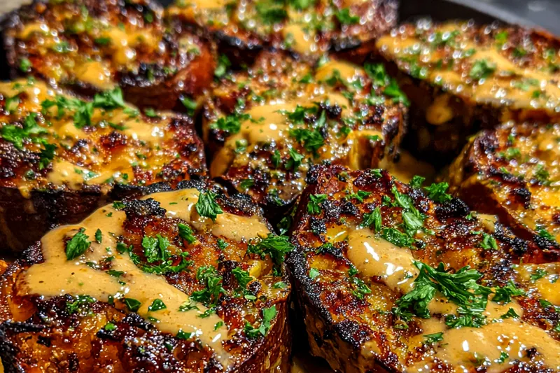 Cooking process for Savory Herb Crusted Meatloaf