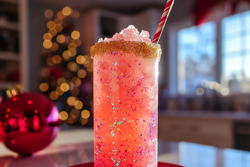 Fresh ingredients for Sparkling Holiday Punch