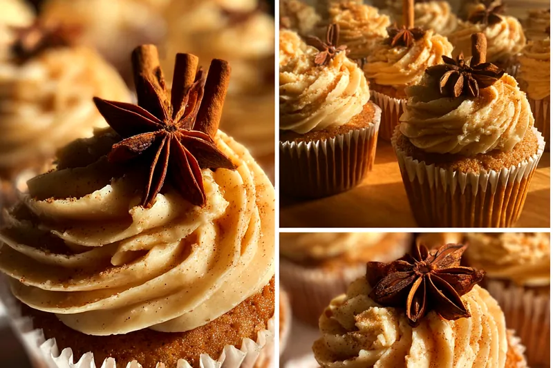 Cooking process for Spiced Chai Latte Cupcakes