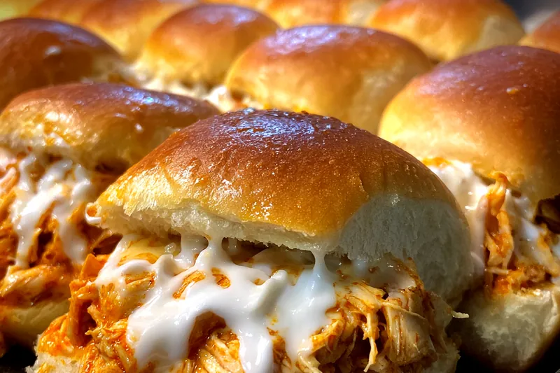 Cooking process for Spicy Chicken Filled Rolls