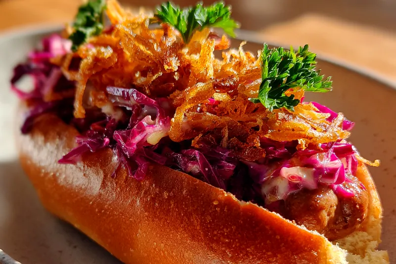 Cooking process for Spicy Grilled Hotdogs