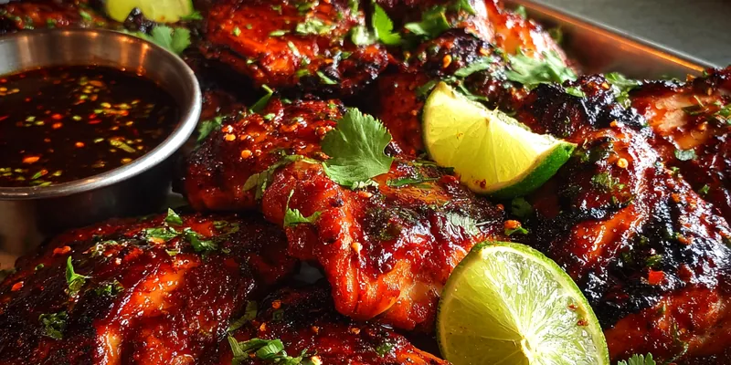 Spicy Roasted Lime Chicken