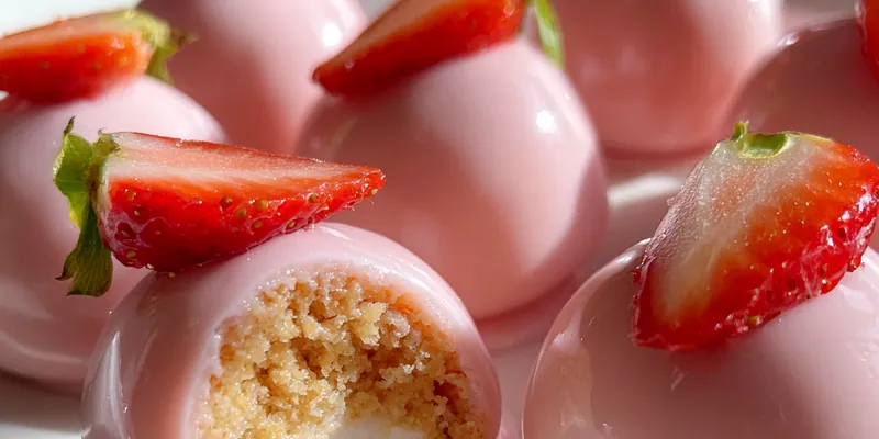 Strawberry Cheesecake Protein Treat