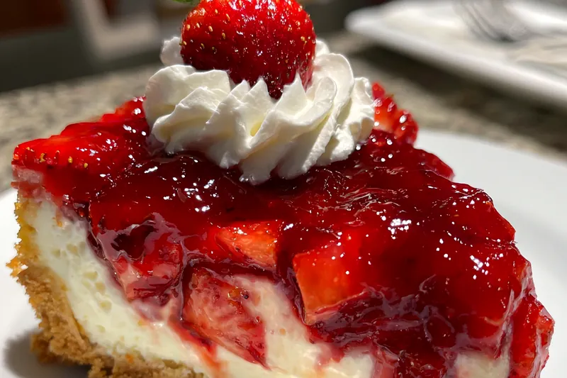 Cooking process for Strawberry Cream Cake Delight