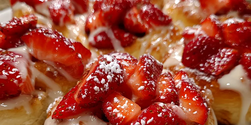 Strawberry Cream Cheese Rolls