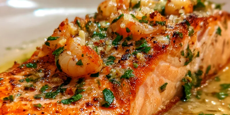 Stuffed Salmon with Shrimp
