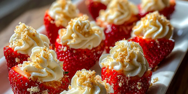 Stuffed Strawberry Delights