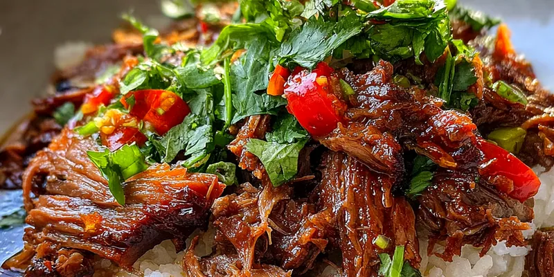 Tender Braised Beef Bowl