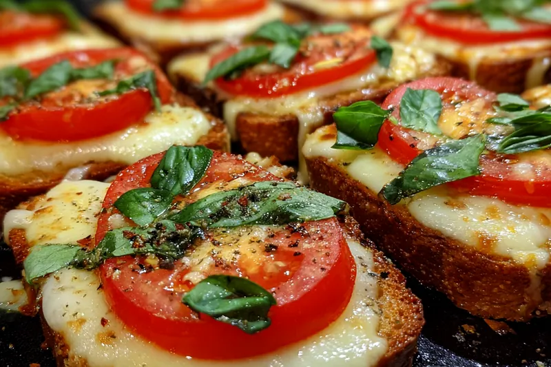 Fresh ingredients for Tomato Basil Cheese Bread