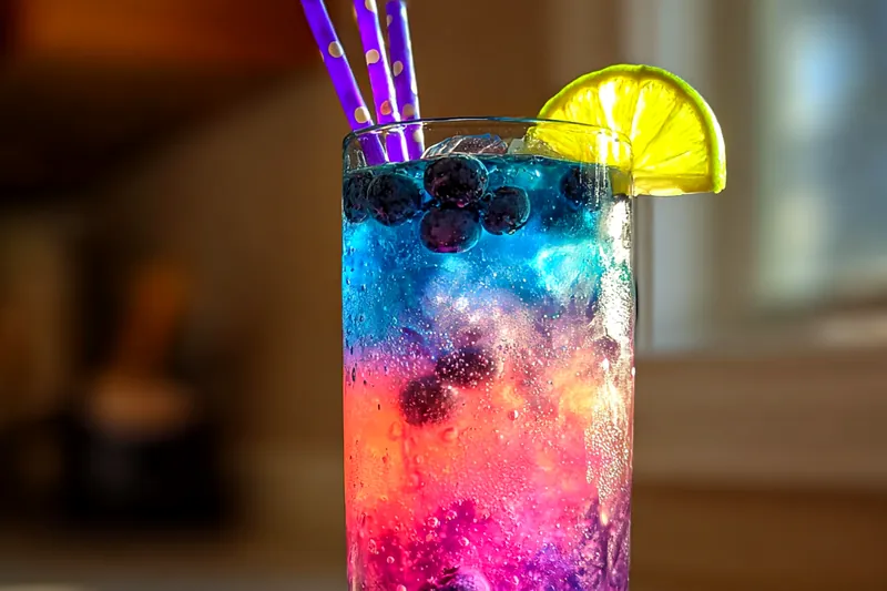 Fresh ingredients for Vibrant Glow Cocktail